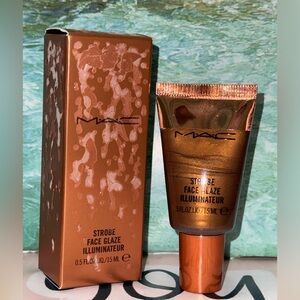 NIB NWT MAC LE Bronzer Collection Bronzejour Strobe Face Glaze Illuminateur